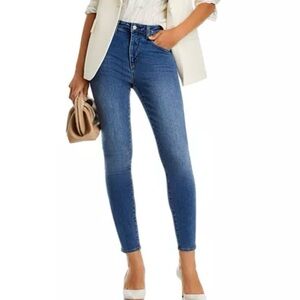 L'AGENCE High Rise Skinny Blue Jeans women’s Size 28